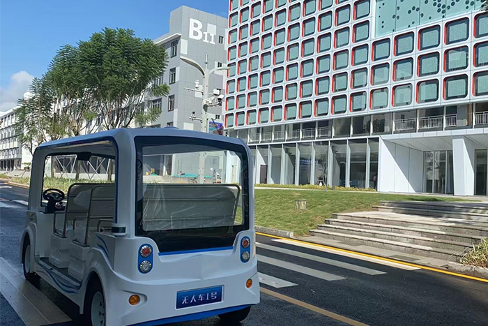 某AI小镇——无人接驳