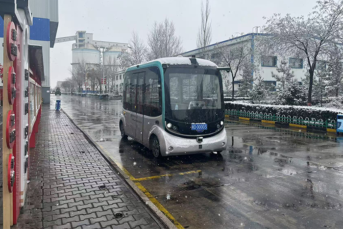 某矿业园区----无人接驳