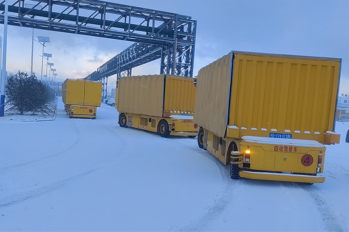 某钢铁厂批量交付--无人物流