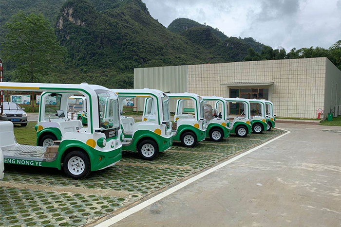 某农业园无人车队----无人物流