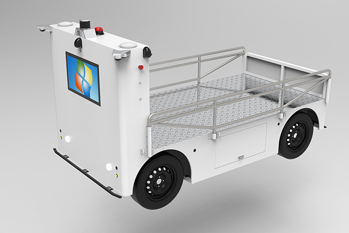 某电机企业无人转运--无人物流