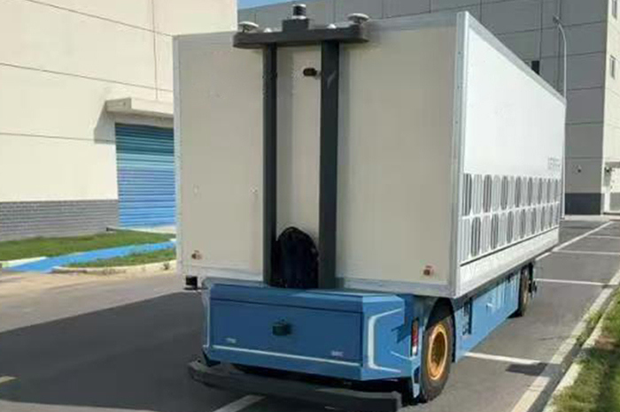 某光伏企业无人转运--无人物流