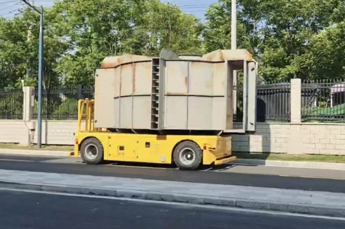 某钢构公司无人转运----无人物流