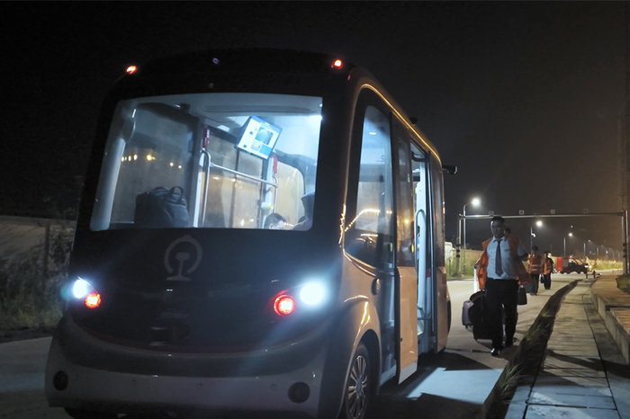 某车辆段——无人接驳